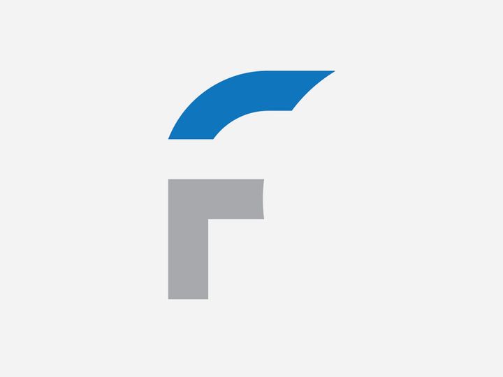 F letter Logo template vector  initials sign