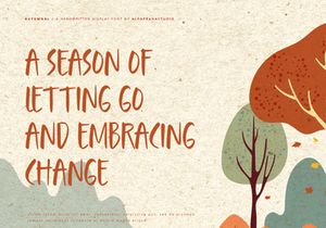 Autumnal - Handwritten Font