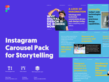 Instagram Carousel Pack for Storytel preview picture