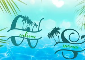 Summer Monogram