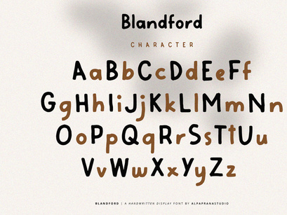 Blandford - Handwritten Font