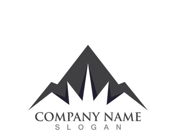 Mountain icon Logo Template Vector illustration design preview picture