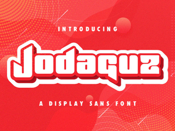 Jodaguz - Display Sans Font preview picture