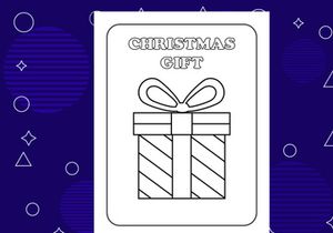 10 Pages Christmas coloring page design for kids. Children coloring page interiors