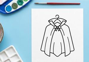 Elegant white dress shirt with bow tie hanging on hanger. Classic formal men's apparel for business, weddings, or professional attire.