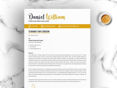 Professional Word Resume Template