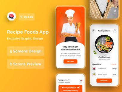 Cooking Food Recipe App