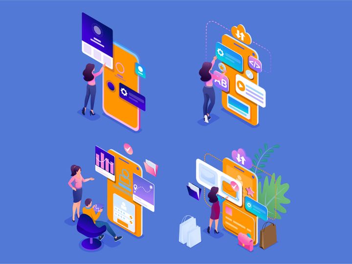 Isometric Infograph