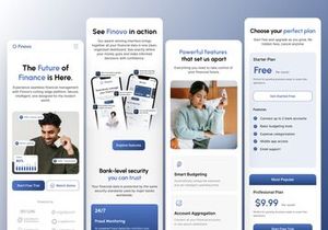 Finovo - Fintech Landing Page