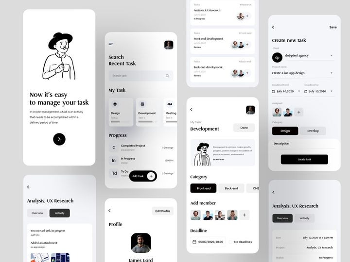 Task Management Mobile Application Design