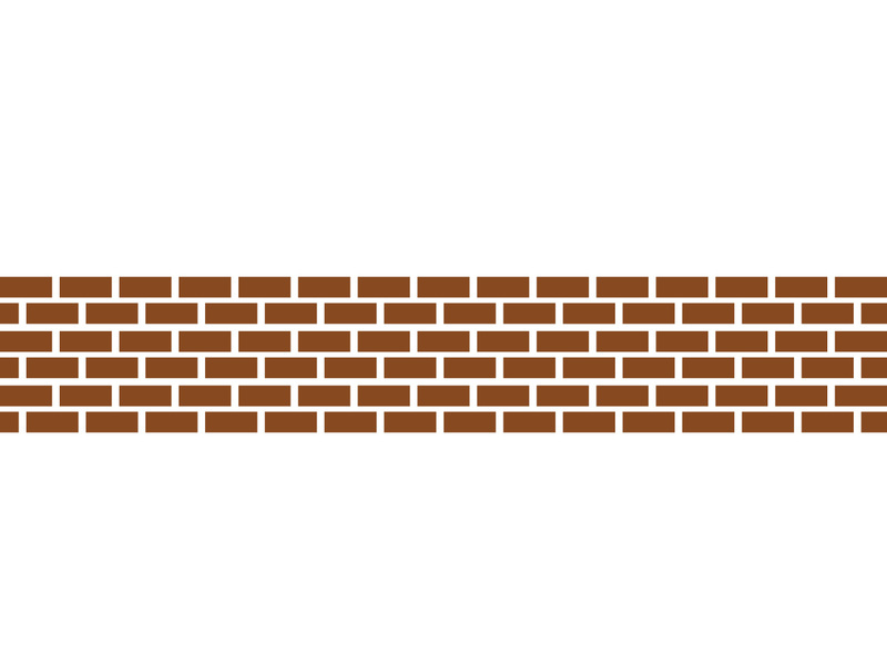 Brick icon design illustration