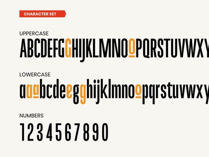 Kopile - Condensed Sans Serif Typeface