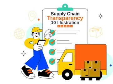 10 Supply Chain Transparency Illustration preview picture