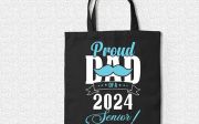 proud dad of a 2024 senior! t shirt Design