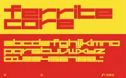 Ferrite Core: A free futuristic font