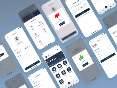 Finco Finance App UI KIT 2024