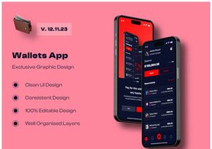 Wallet Banking App UI Kits