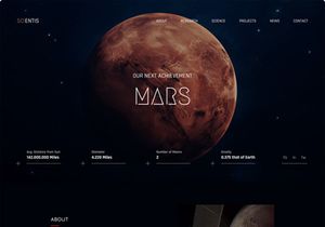 Scientis - Science Figma Web Template