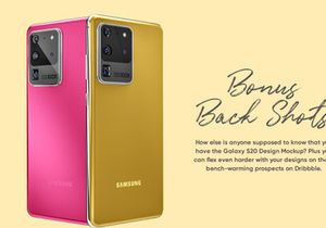 Samsung Galaxy S20 Ultra Device Mockup