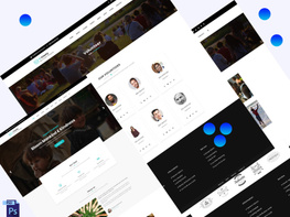 Y- Charity - Multi Page UI Templates preview picture
