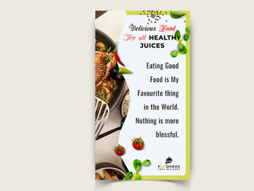 Food Social Media Post Template preview picture