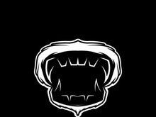 Mouth angry logo and symbol vector template icon