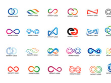 Infinity Loop  Vector Logo Icon