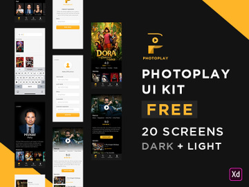 Photo Play UI Kit For FREE preview picture