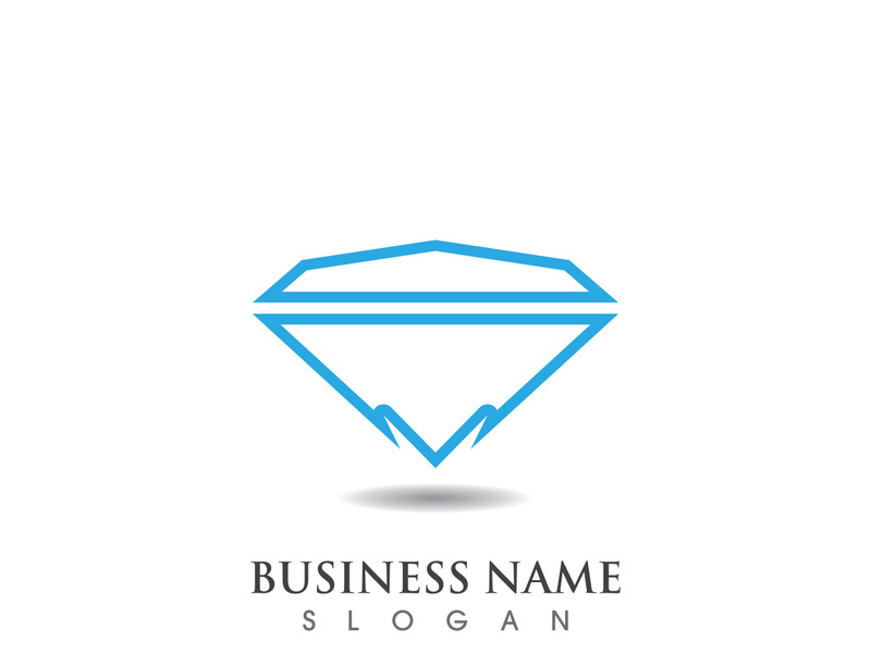 Diamond Logo Template vector icon illustration design