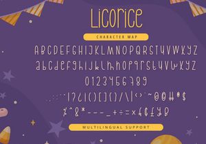 Licorice - Playful Display Font
