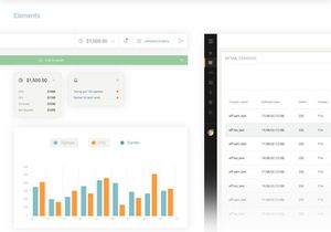 UI Kit Dashboard PSD