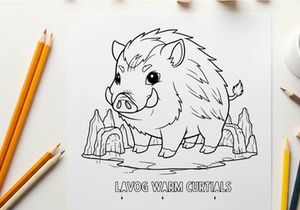 Cute pig saving money vector illustration flat design