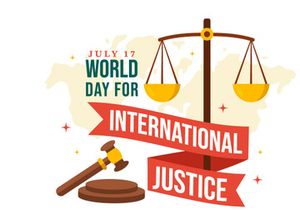 15 World Day for International Justice Illustration