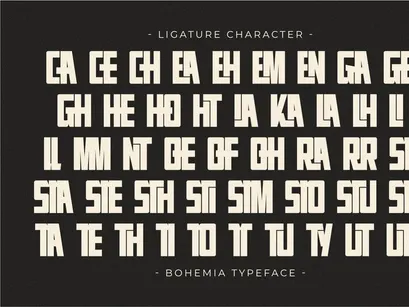 Bohemia - Modern Sans Serif Font