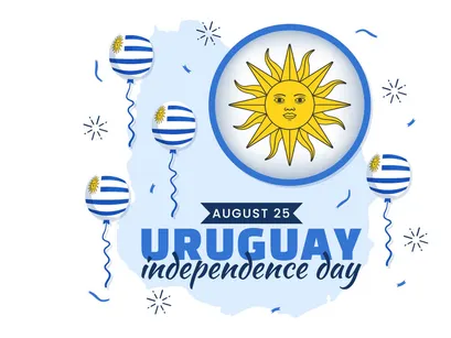 15 Happy Uruguay Independence Day Illustration