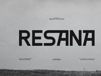 Resana | Display Sans Serif