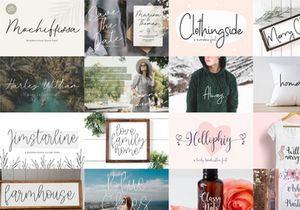 Handwritten Collections Font Bundle