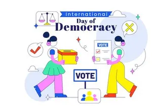 10 International Day of Democracy Illustration