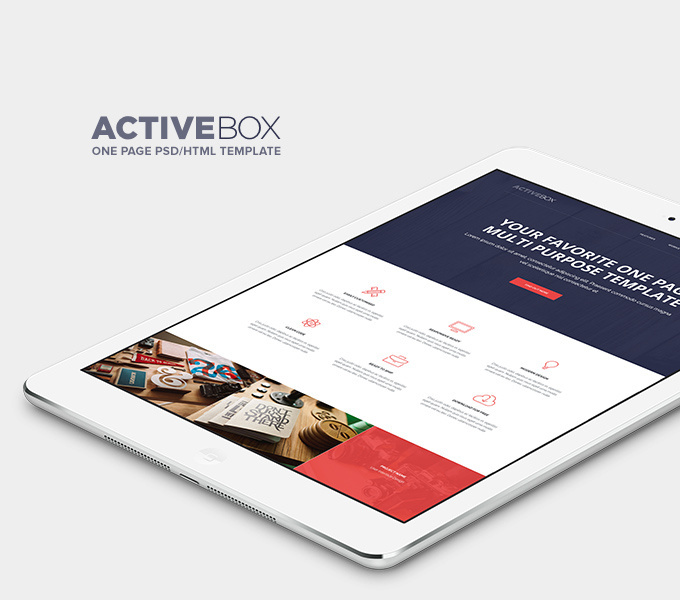 ​ActiveBox HTML Template
