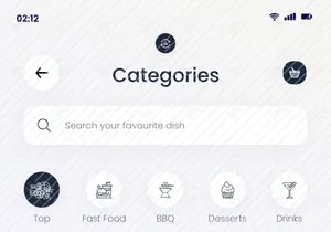 Dine App UI Design