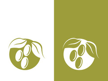 olive icon vector illustration design template
