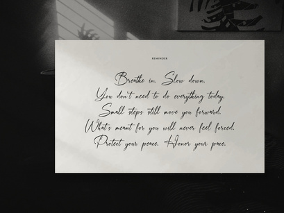 The Dearling | Handwritten Script