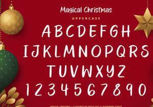 Magical Christmas - Handwritten Font