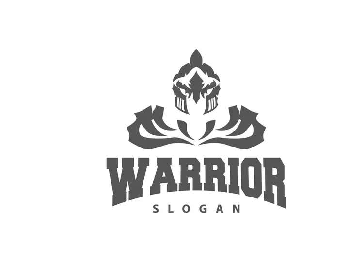 Spartan Logo Silhouette Warrior Knight Soldier Greek