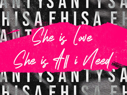 Santy Ehisa - Stylish Script Font