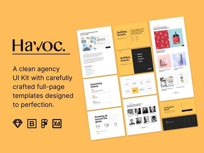 Havoc Creative Agency Web Templates & Layouts
