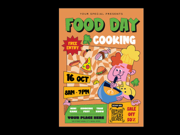 Food Day Flyer preview picture