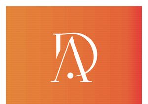 Sleek and Professional Letter AD Logo Design