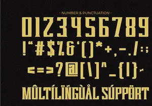 Senior Varsity - Vintage Slab Serif