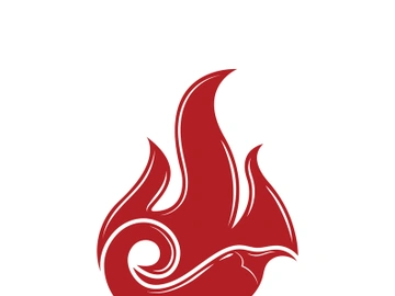 Red hot natural chili icon vector illustration preview picture